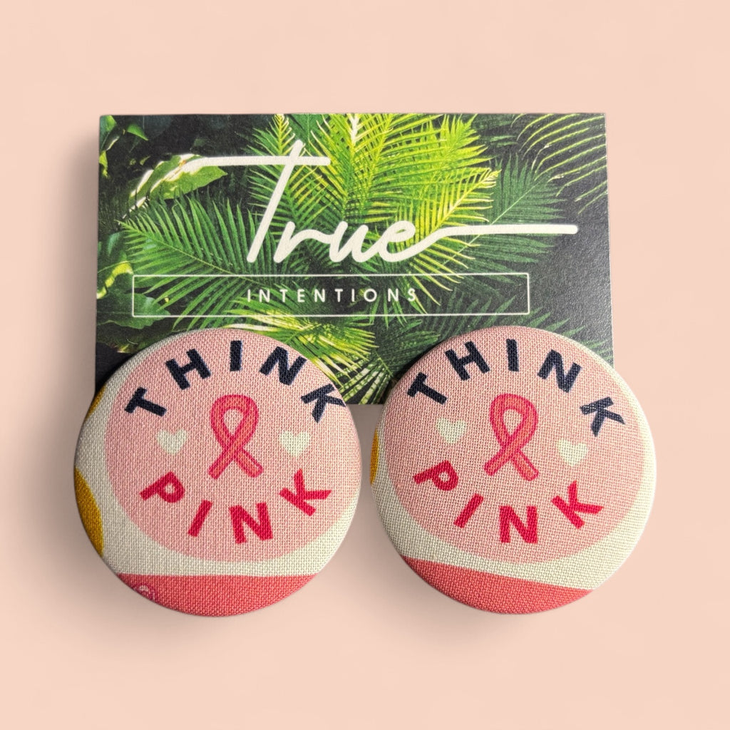 Breast Cancer Awareness Earrings