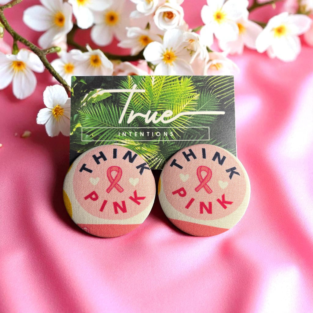 Breast Cancer Awareness Earrings