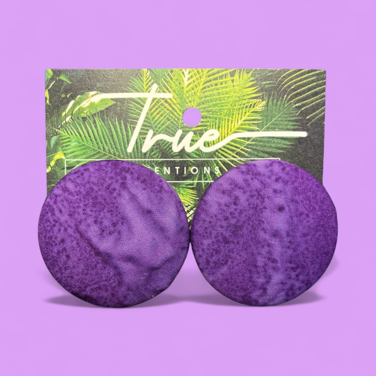 Royal Purple Earrings