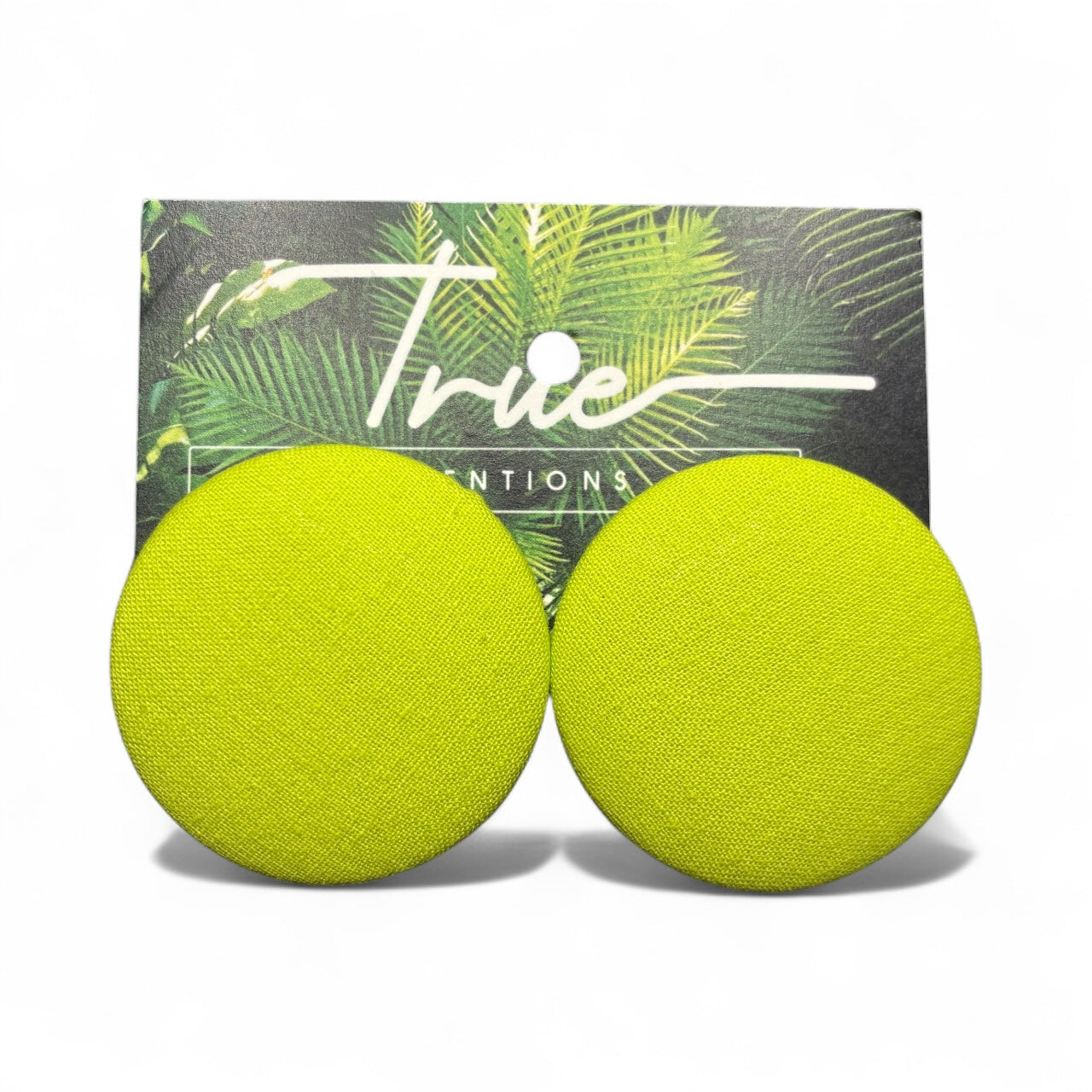 Lime Green Earrings