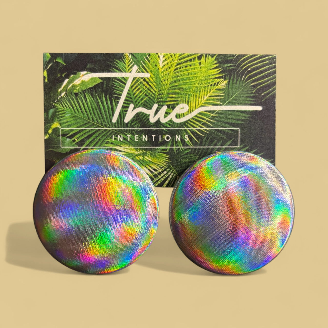 Iridescent Eclipse Earrings