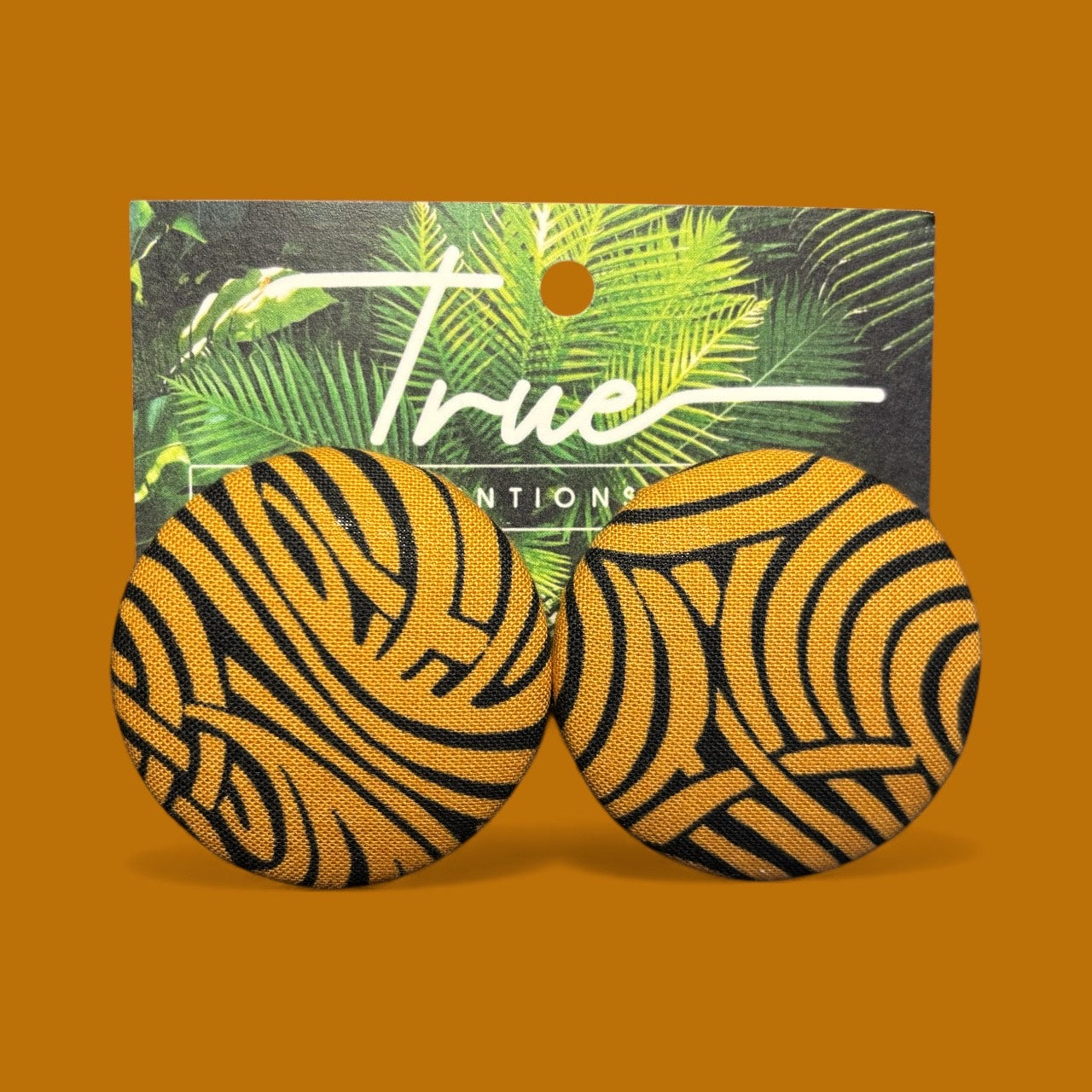 Golden Maze Earrings